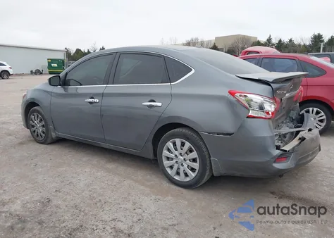 2016 Nissan Sentra Sv z USA, uszkodzony, nr VIN 3N1AB7AP0GL655827